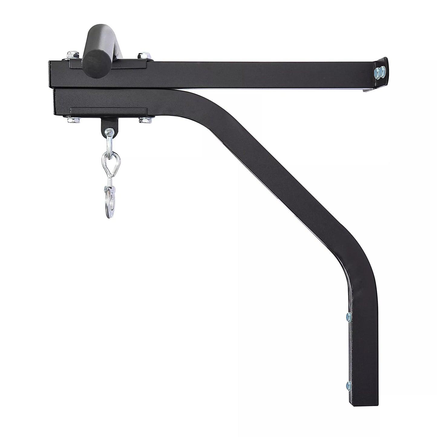 Sieninis bokso maišo laikiklis, plienas, juodas, 93 x 47 x 51 cm