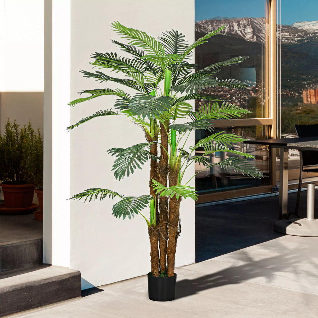 Dirbtinė palmė, 1,6 m, žalia