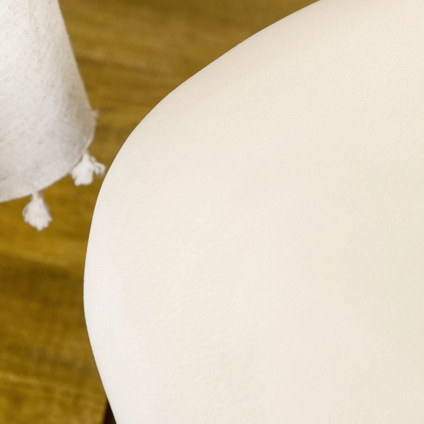 2 vnt. valgomojo kėdžių komplektas, skandinaviško dizaino, virtuvės kėdės, aksominė išvaizda, kreminė + juoda