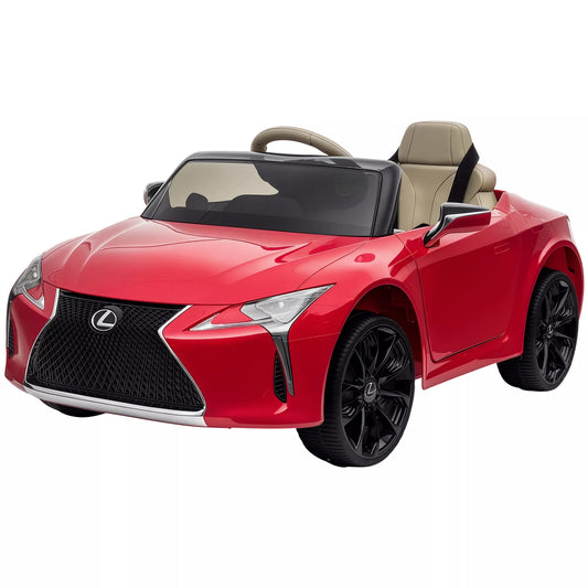 Lexus elektrinis vaikiškas automobilis 3-6 metukams su MP3 muzika, raudonas, 106 x 43 x 44 cm