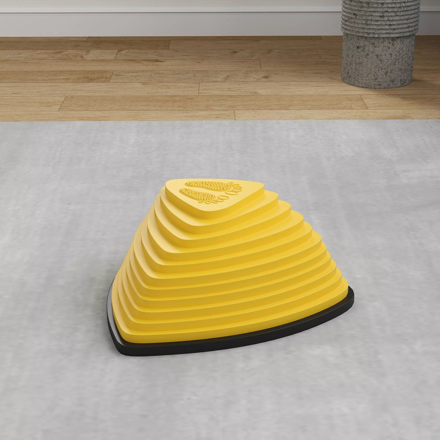 6 vnt. rinkinys pakopėlių, neslystantis dizainas, skirtos naudoti viduje ir lauke, sudedamos, spalvingos