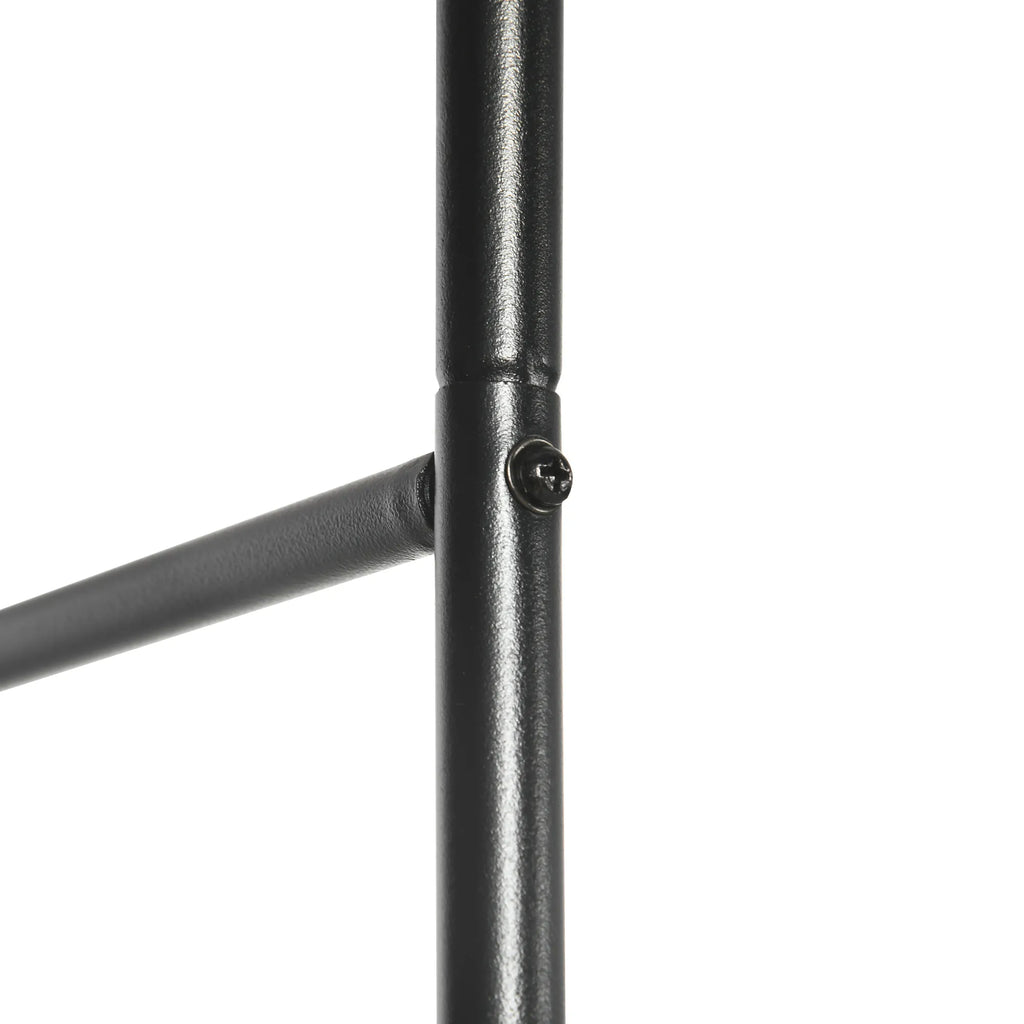 Sodo arka, rožių arka, vijoklių arka, rožių grotelės, metalinės, juodos, 1,40 x 0,40 x 2,40 m