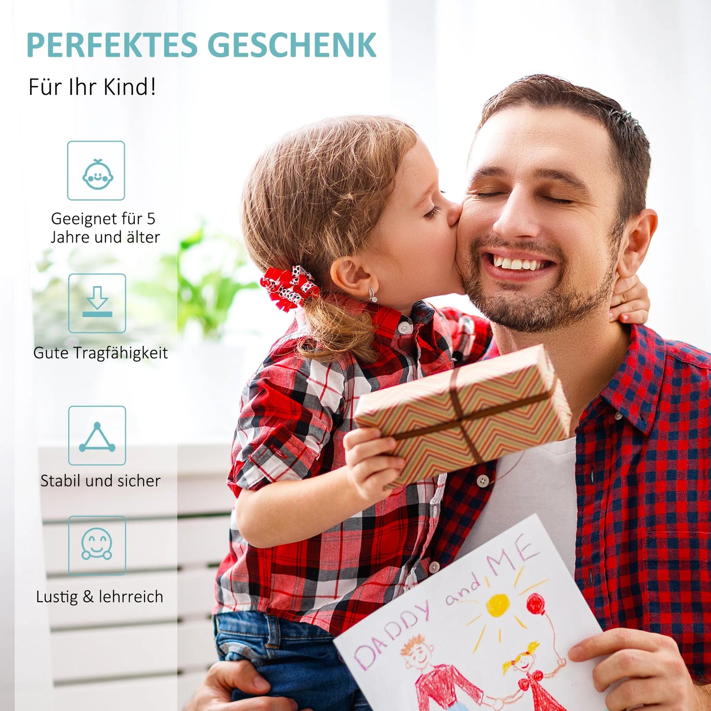 Vaikiškas paspirtukas su reguliuojamu vairu, 12 colių pripučiamos padangos, nuo 5 metų, mėlynas, 120 x 58 x 75-80 cm