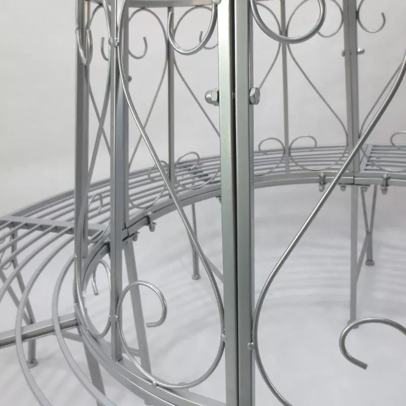 Medžio formos suoliukas, apvalus suoliukas, 360° sodo suoliukas, metalinis suoliukas, skersmuo 160 cm