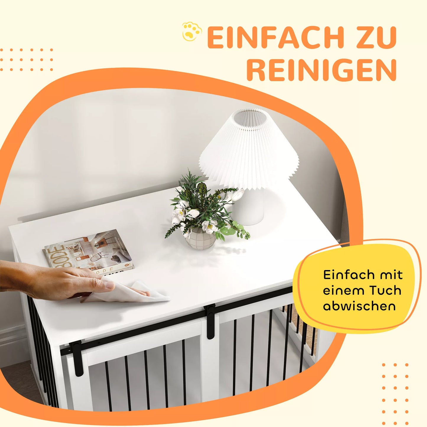 Šunų dėžė su stumdomomis durimis, ventiliacija, medžio drožlių plokštės ir plieno, 98 x 58 x 61 cm, riešuto spalvos.