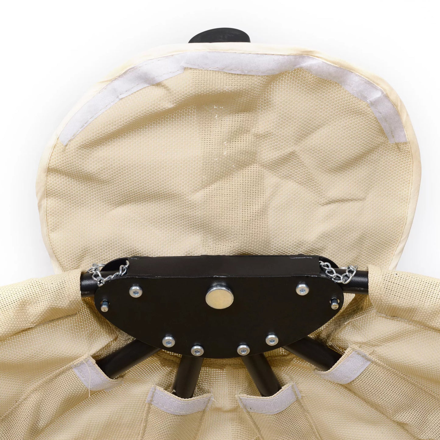 Pakabinama kėdė, kiaušinio formos supama kėdė su minkšta pagalvėle, tinkama naudoti lauke ir viduje, 125I x 95P x 170A cm, chaki