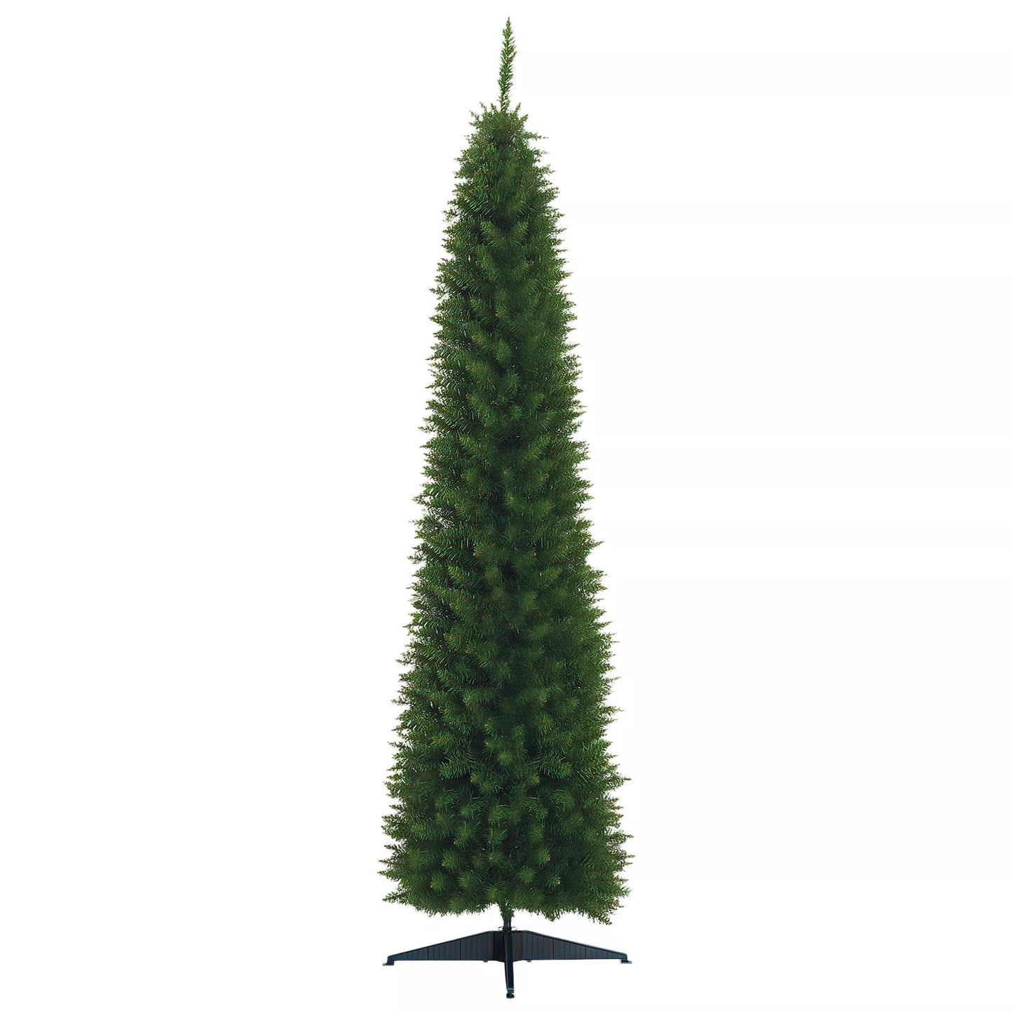 Dirbtinė Kalėdinė eglė, įskaitant stovą, Kalėdų žvaigždė, 2,1 m, žalia