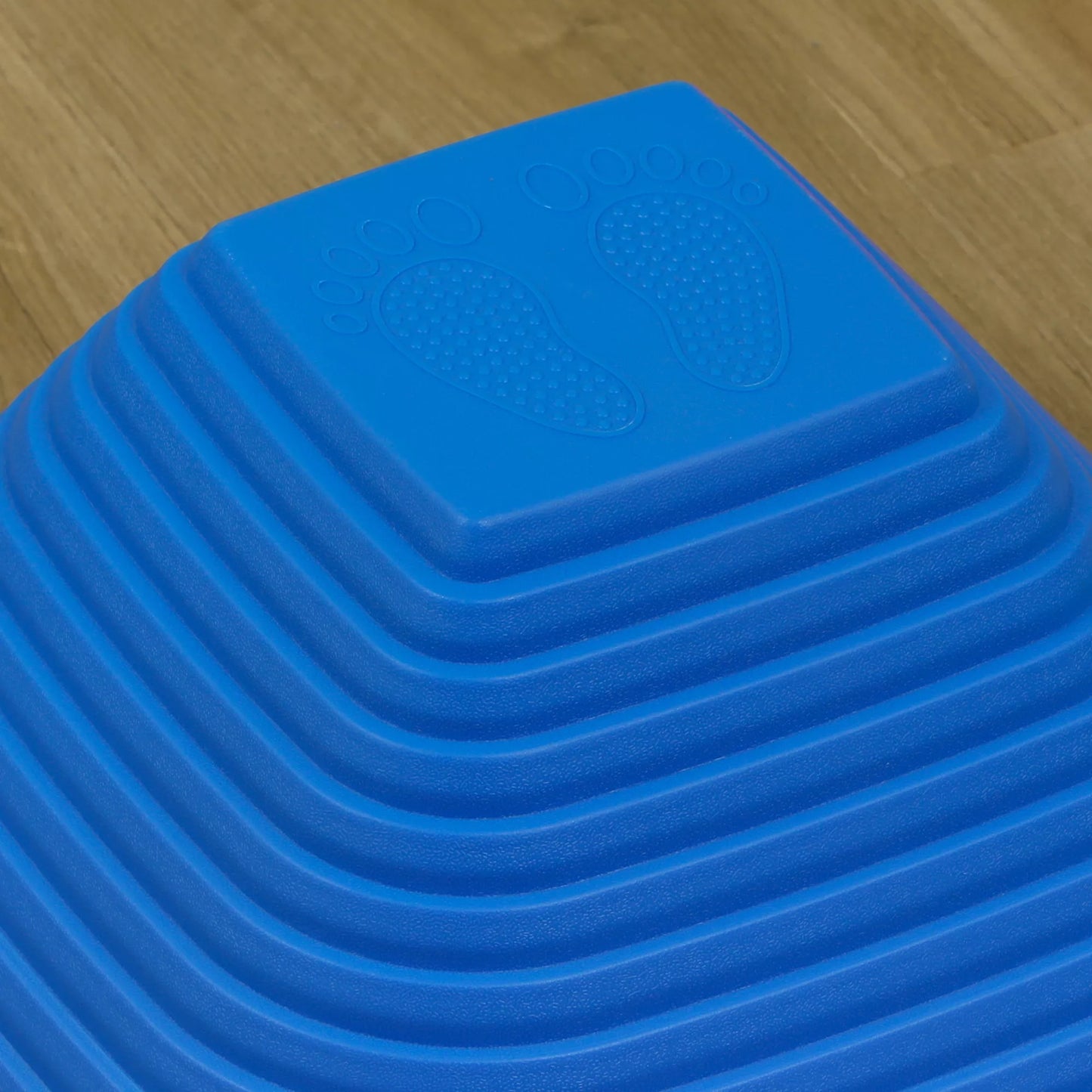 Balansinės pakylos vaikams, 11 dalių, neslystančios, kliūčių ruožo akmenukai, motorikai lavinti, plastikas, spalvingos