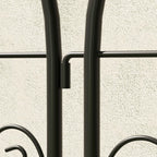 Grotelių ornamentuotos dalies detalė