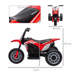 Infografika su Honda elektrinio motociklo matmenimis: ilgis 71 cm, aukštis 43,5 cm, plotis 40,5 cm