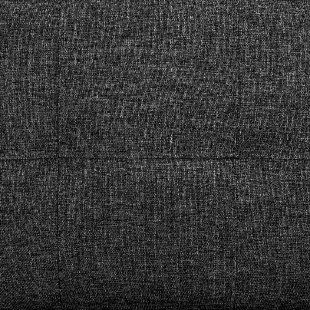 Grindinis krėslas, reguliuojamas sulankstomas krėslas, 61 x 73 x 58 cm, tamsiai pilkas