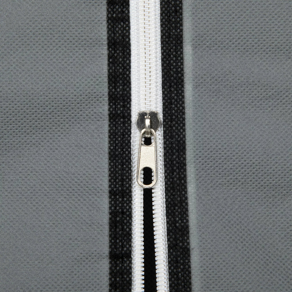 Audinio spinta Drabužių spinta Sulankstoma spinta, 1 drabužių pakaba, 6 lentynos, 102 x 42,5 x 162,5 cm, pilka