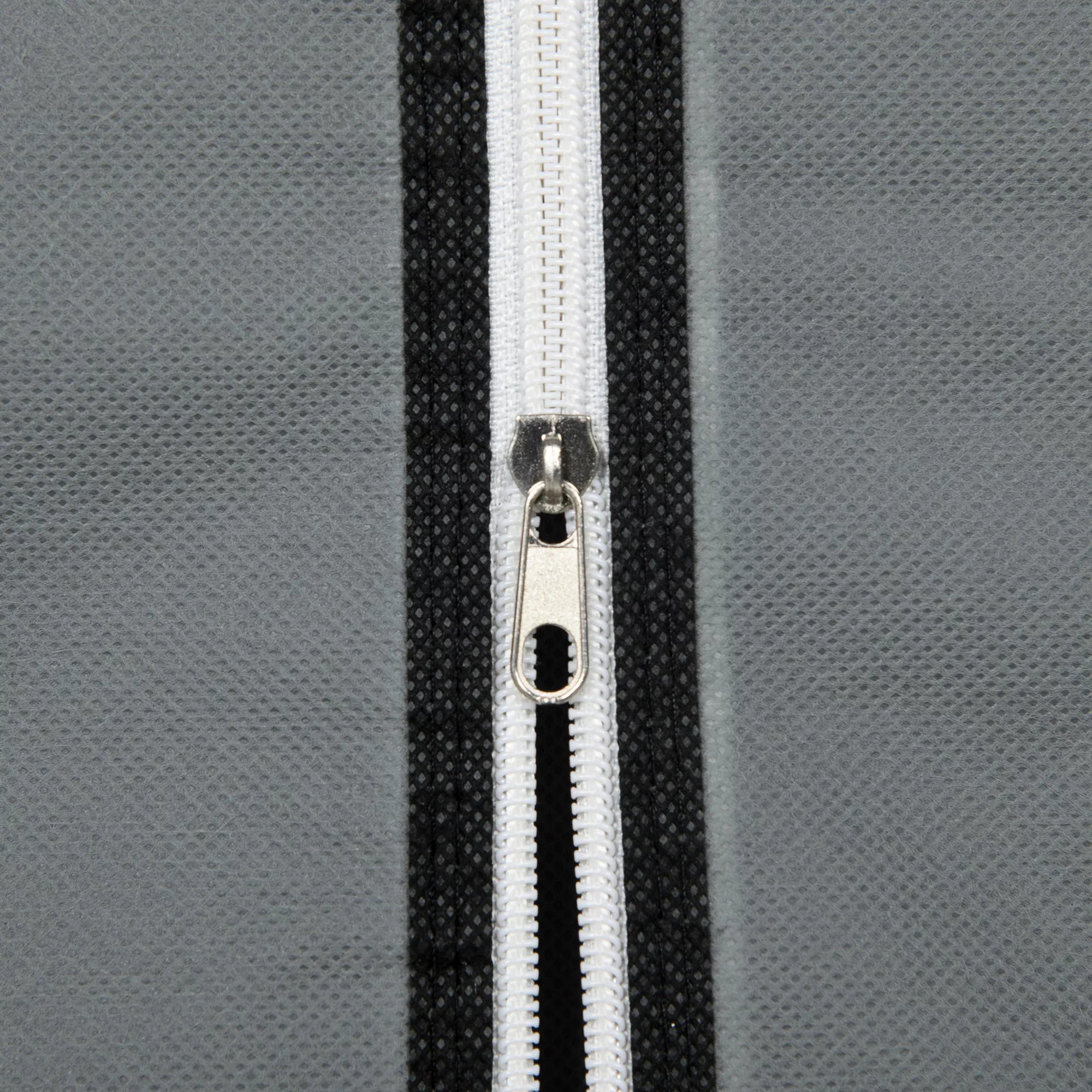 Audinio spinta Drabužių spinta Sulankstoma spinta, 1 drabužių pakaba, 6 lentynos, 102 x 42,5 x 162,5 cm, pilka