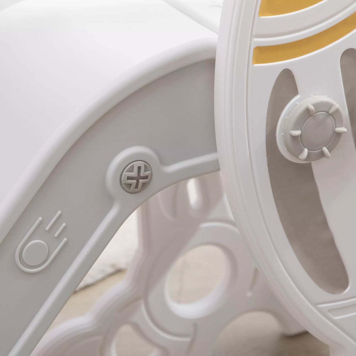 Vaikiška čiuožykla 1,5–3 metukams, raketos dizaino, su lipdukų rinkiniu, pilkos spalvos, 157 x 46,5 x 80 cm