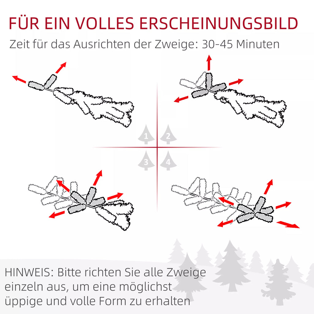 Kalėdinė eglutė, dirbtinė eglė, 1,80 m aukščio, sodri forma, realistiška išvaizda, sniego padengtos šakelės, pušies kankorėžiai