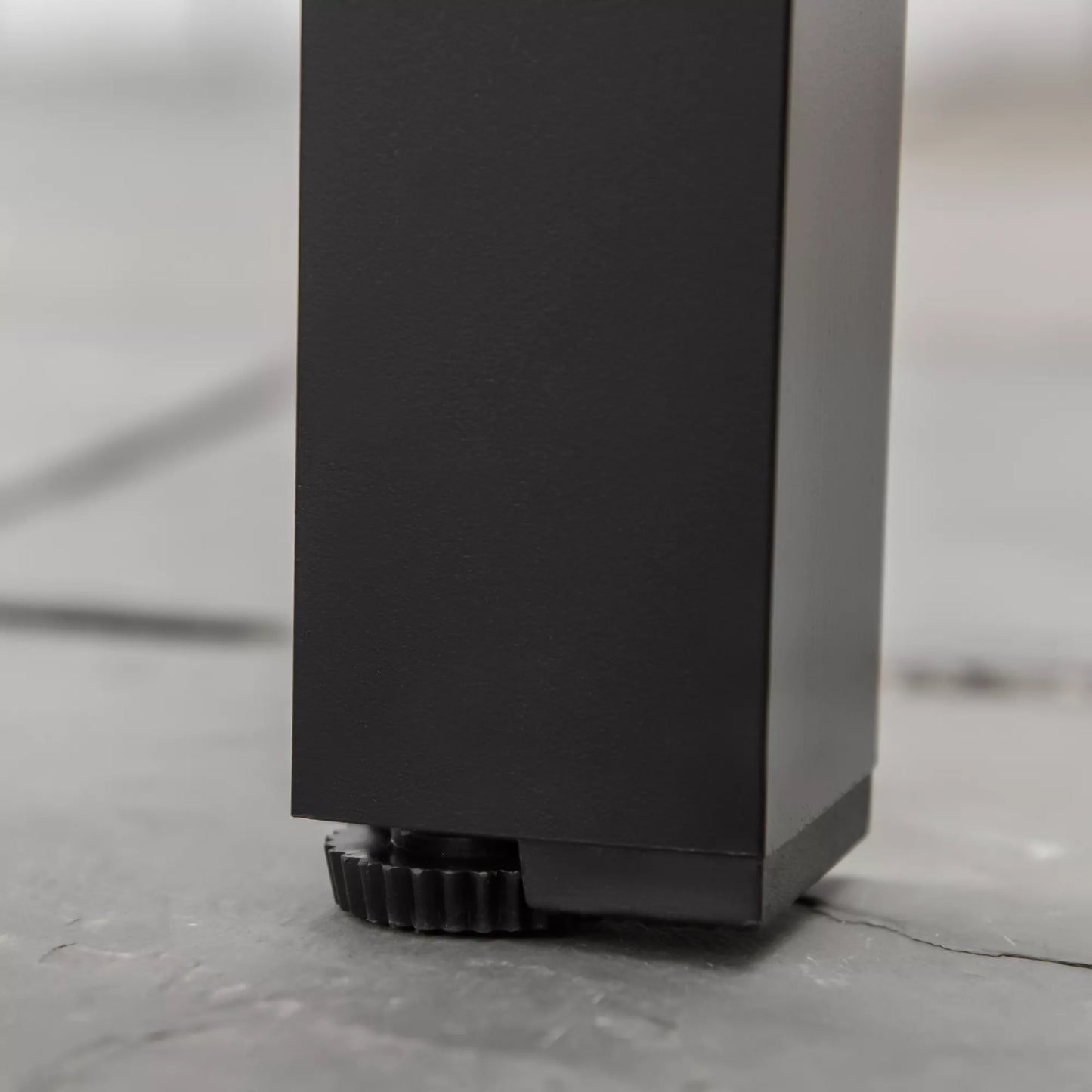 Sodo stalas 6 asmenims Valgomojo stalas Aliuminio stalas Sodo baldai Poilsio baldai Lengvai prižiūrimi Plastikiniai Juodi 140 x 90 x 74 cm