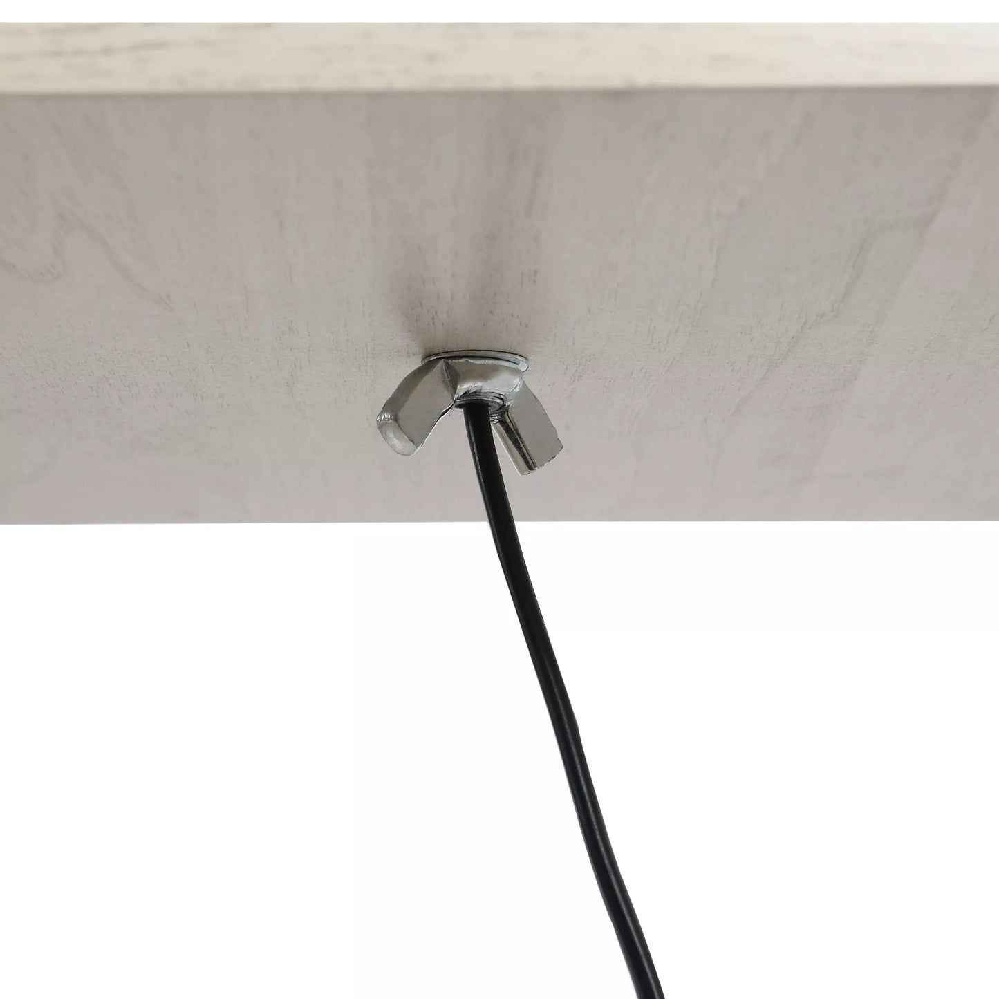 HOMCOM Medinis pastatomas šviestuvas su lentynomis, 26 x 26 x 160 cm, skirtas svetainei/miegamajam (lemputė neįtraukta)