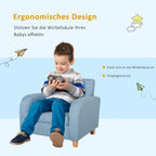 Schema su ergonomišku fotelio dizainu ir berniuku