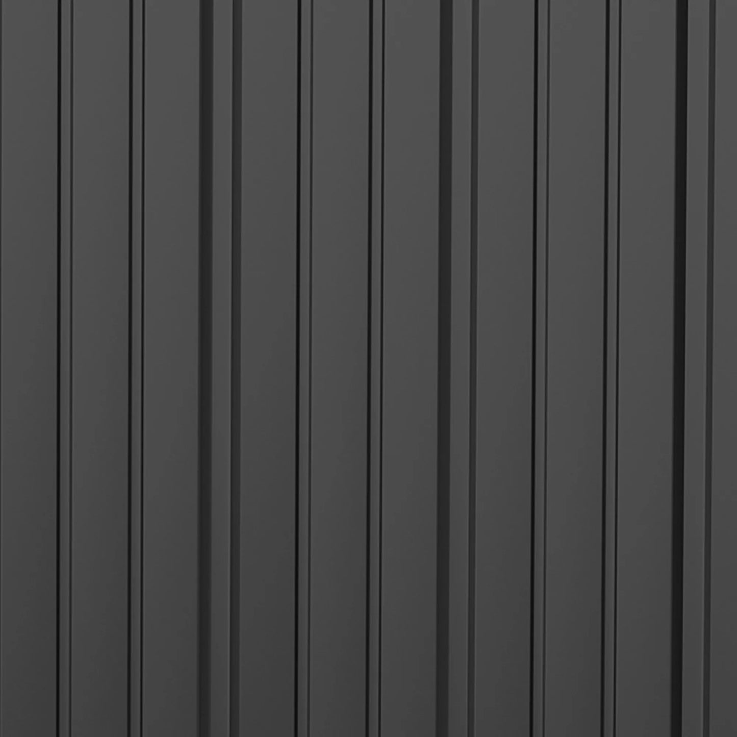 Sodo ir įrankių namelis, užrakinamos durys, atsparus oro sąlygoms, su lentynomis, 161,5 cm x 94,5 cm x 196 cm, Juodas