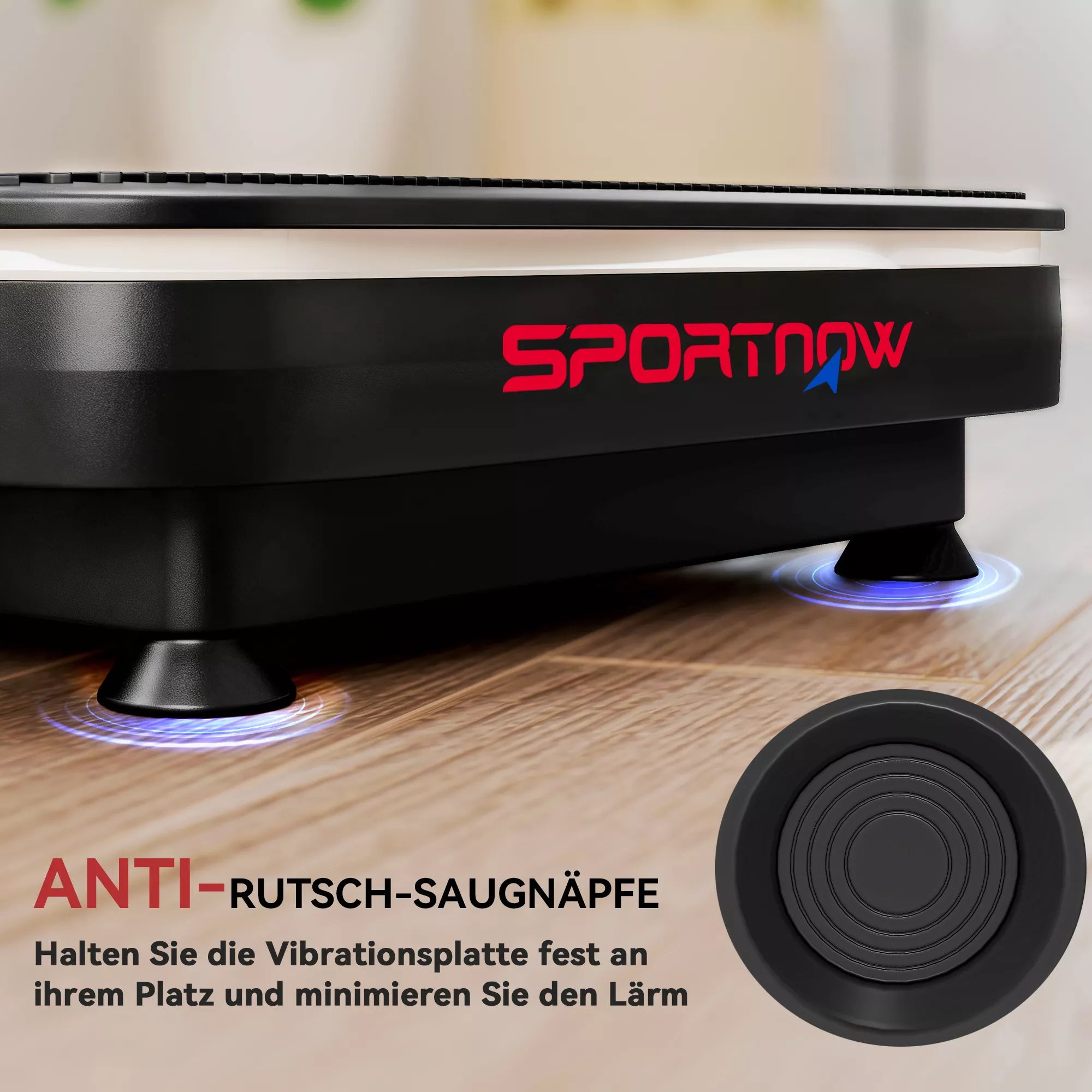 Vibracijos plokštė fitneso pratimams, Bluetooth funkcija, nuotolinio valdymo pultas, 99 greičio lygiai, plastikas, plienas, juoda spalva