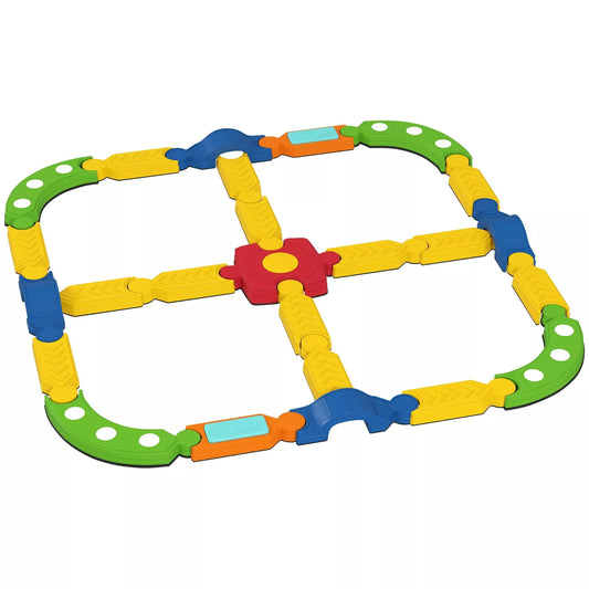 Balansavimo sija vaikams, interaktyvi konstrukcija, neslystanti, plastikinė, spalvota