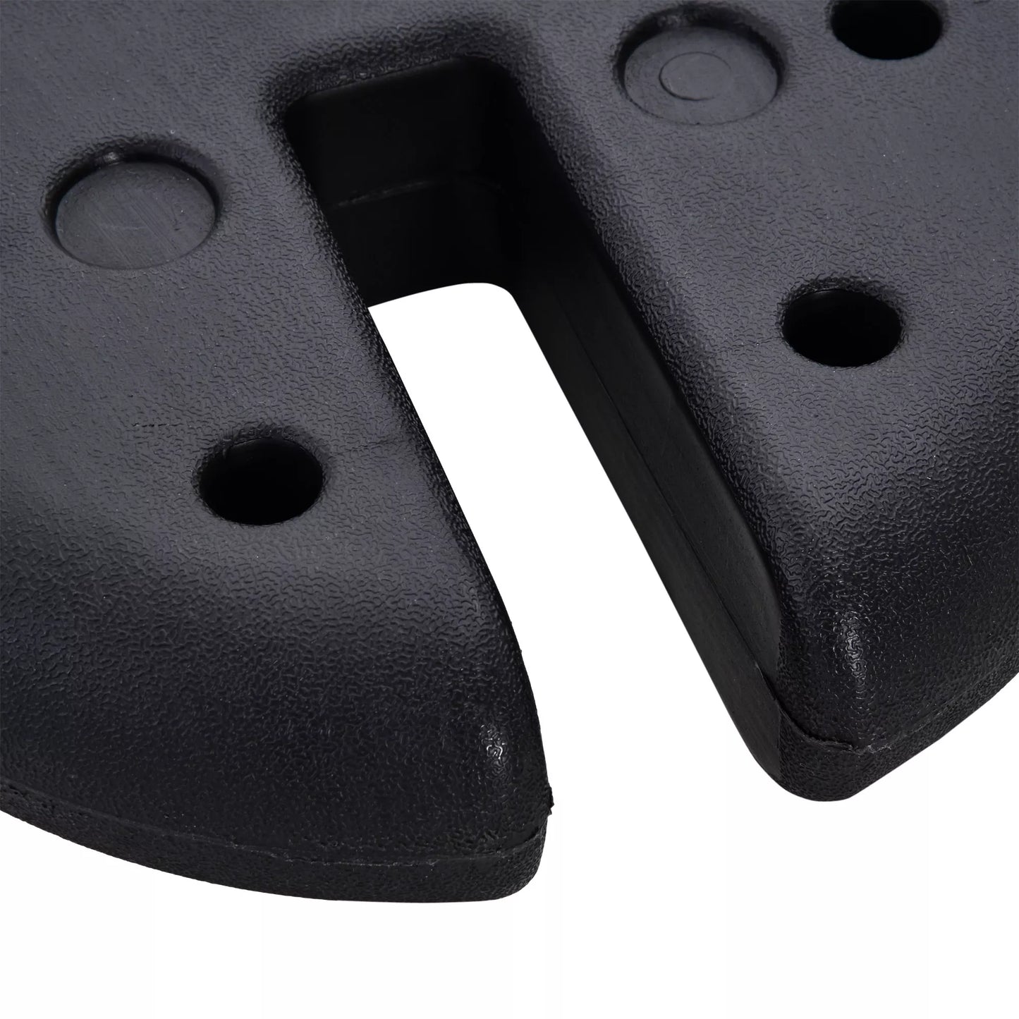 Paviljonų stovas 4 vnt. Svoris vakarėlių palapinei, paviljonų svoris, užpildomas iki 5 kg. Svoris paviljonui, paviljonų svoriai Ø25 x 6 cm Juodas