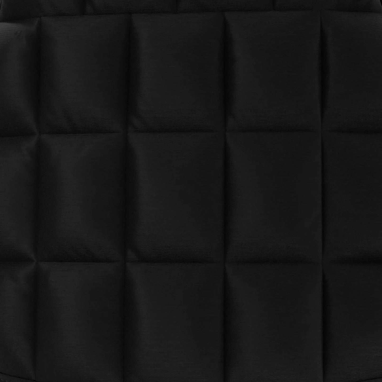 20 kg treniruočių/svorio liemenė su dvigubomis reguliuojamomis juostomis, skirta jėgos treniruotėms, fitnesui, Oksfordo audinys, metalo-smėlio užpildas, juoda+raudona, 60 x 50 cm