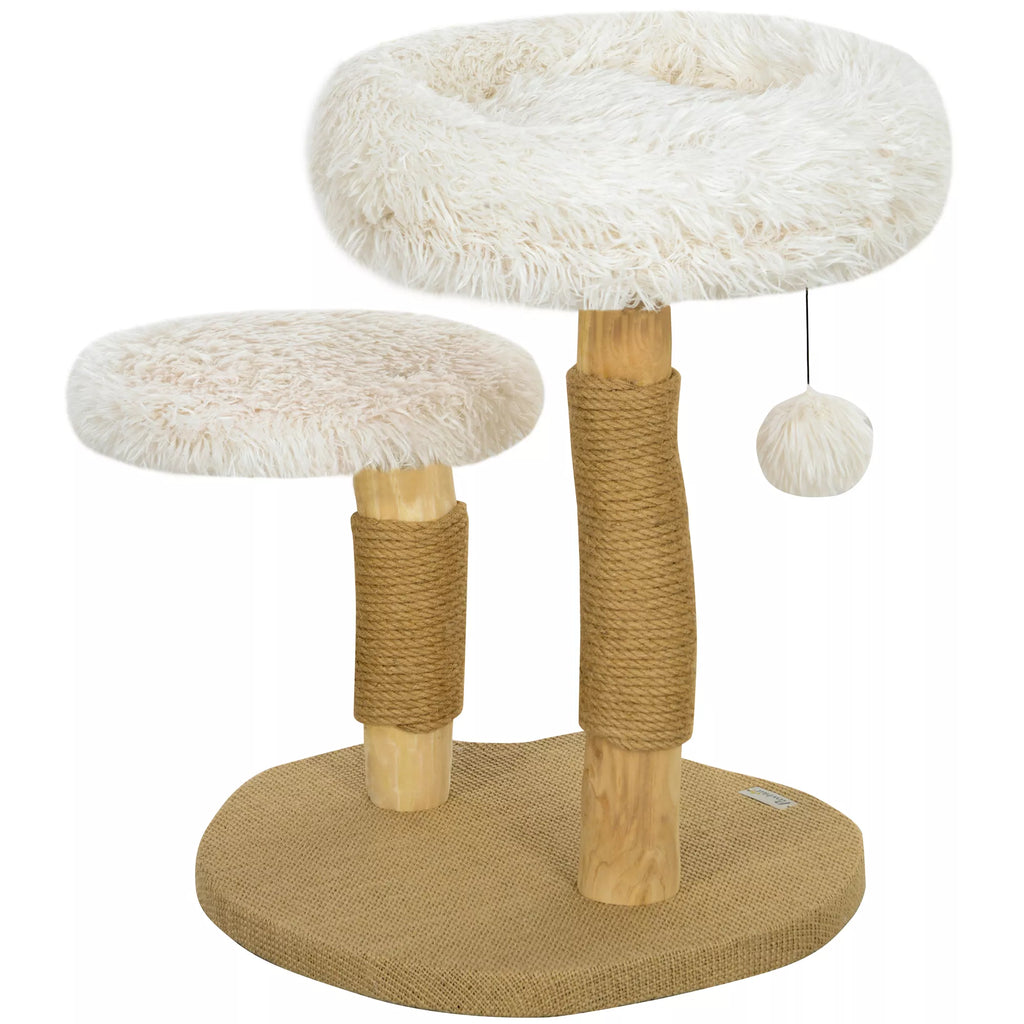 Kačių medis Pet Palace, 61,5 cm, baltas
