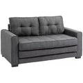 Miegamoji sofa su patalynės dėže, pilka, 147,5 x 75 x 85 cm