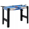 Daugiafunkcis žaidimų stalas 5-in-1 su priedais, 91x45,5x76 cm, mėlynas