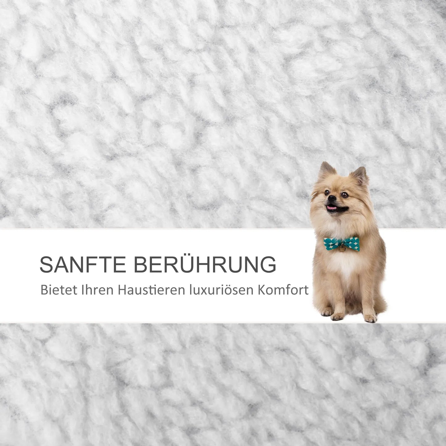 3 pakopų naminių gyvūnėlių laipteliai su draskyklėmis ir kamuoliuku, skirti katėms iki 5 kg, šunims, pliušiniai, džiuto, balti, 45 x 40 x 48 cm