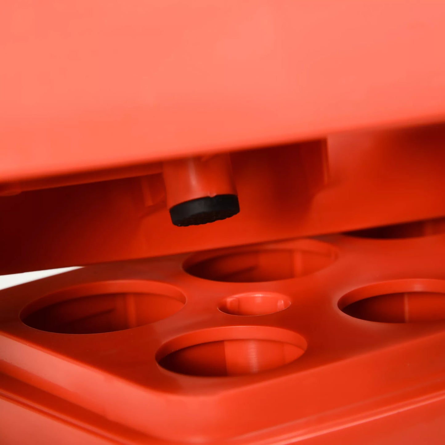 Aukščio reguliuojamas aerobikos steperis, raudonas + juodas