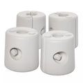 4 x Paviljono svoriai / Atsvarai palapinei su vandeniu/smėliu PE Ø24xH25cm