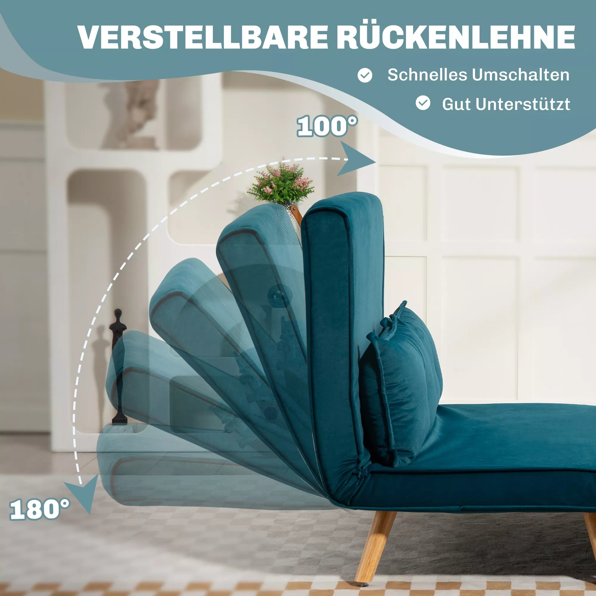 2 vietų miegamasis sofos, lovos sofa, į lovą transformuojama sofa, reguliuojamas atlošas, audinio apmušalas, metalinis rėmas, žalia