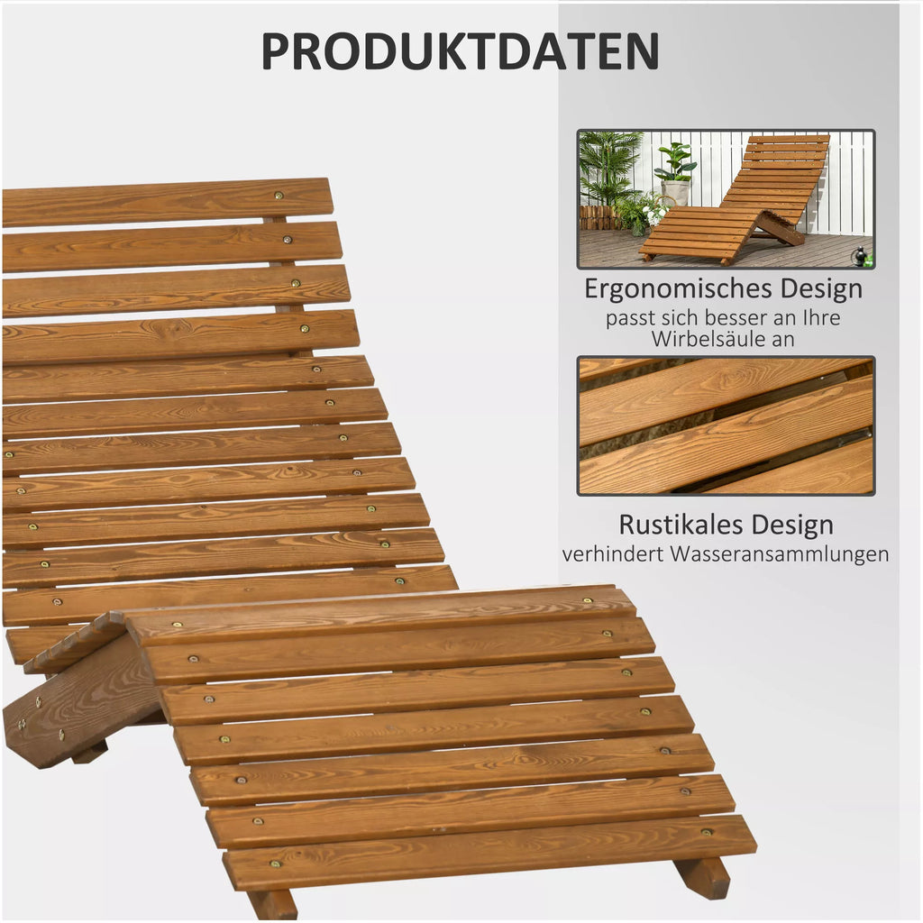 Ergonomiška forma, prisitaikanti prie stuburo linijos, ir tarpai tarp lentelių vandeniui nutekėti