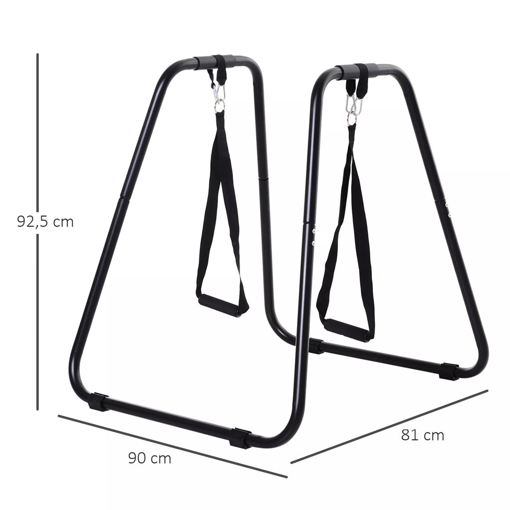 Dip Barren Dipstation, atlaikanti iki 120 kg svorį Treniruokliai namams Parallettes Calisthenics įranga jėgos treniruotėms
