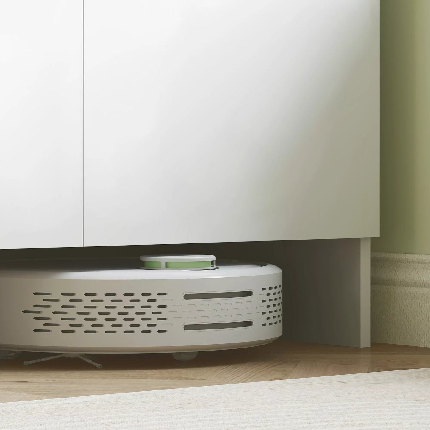 Virtuvės spintelė, sandėliuko spintelė skirta virtuvei, svetainei, valgomajam, spintelės, lentynos, mikrobangų krosnelės padėklas, medžio drožlių plokštė, balta