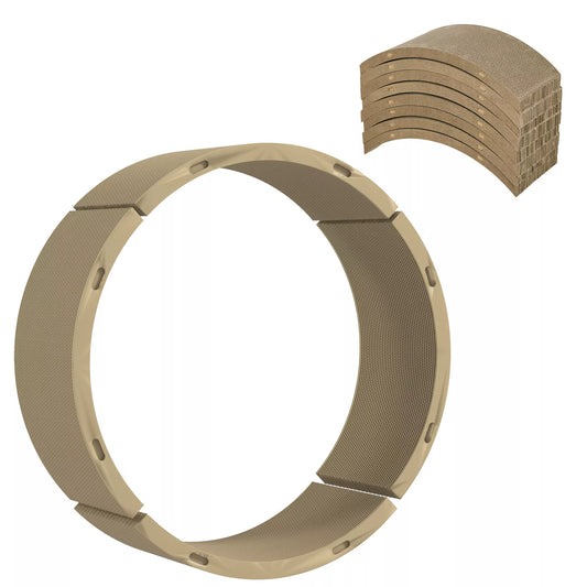 Braižymo lentų rinkinys katės ratui, atlaiko iki 5kg, 55x25,5x3cm, rudas