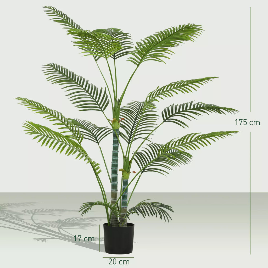 Dirbtinė palmė, 175 cm, žalia