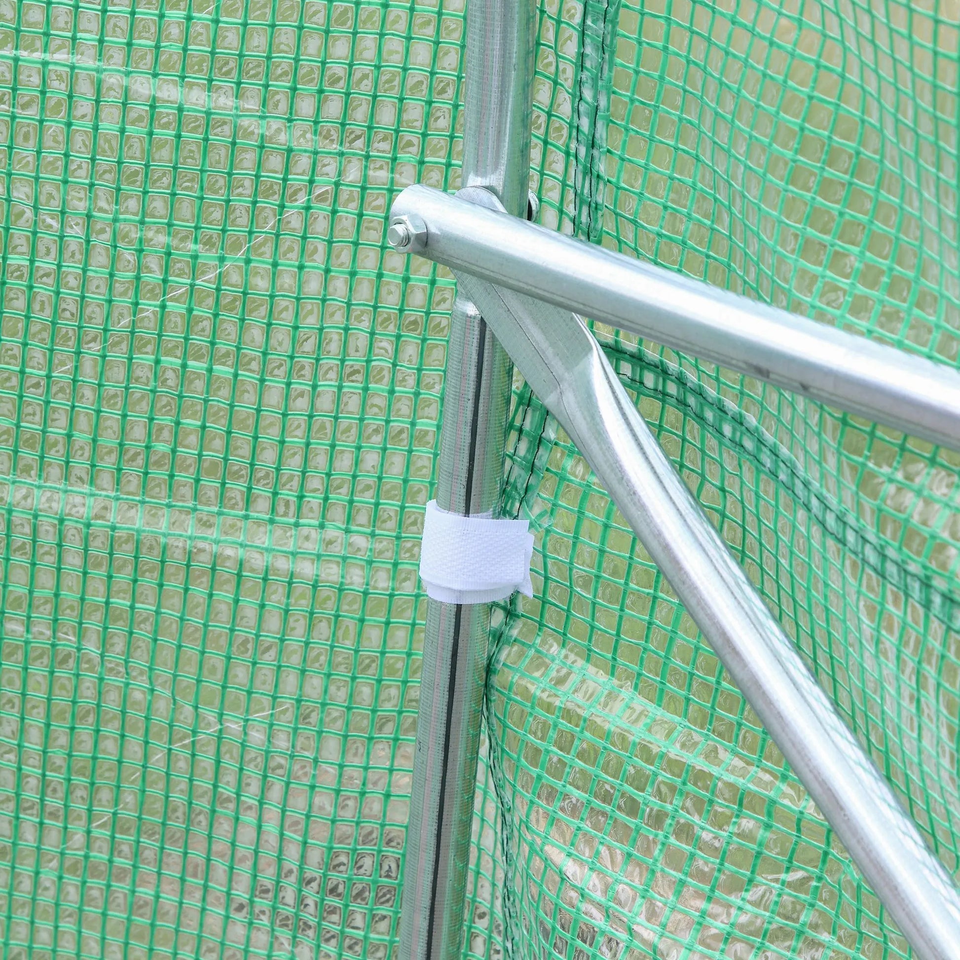 Folijos šiltnamis, šiltnamis, šiltnamis, lysvė, augalų namelis, pomidorų namelis, su dvišlaičiu stogu, 450 × 300B × 205A cm