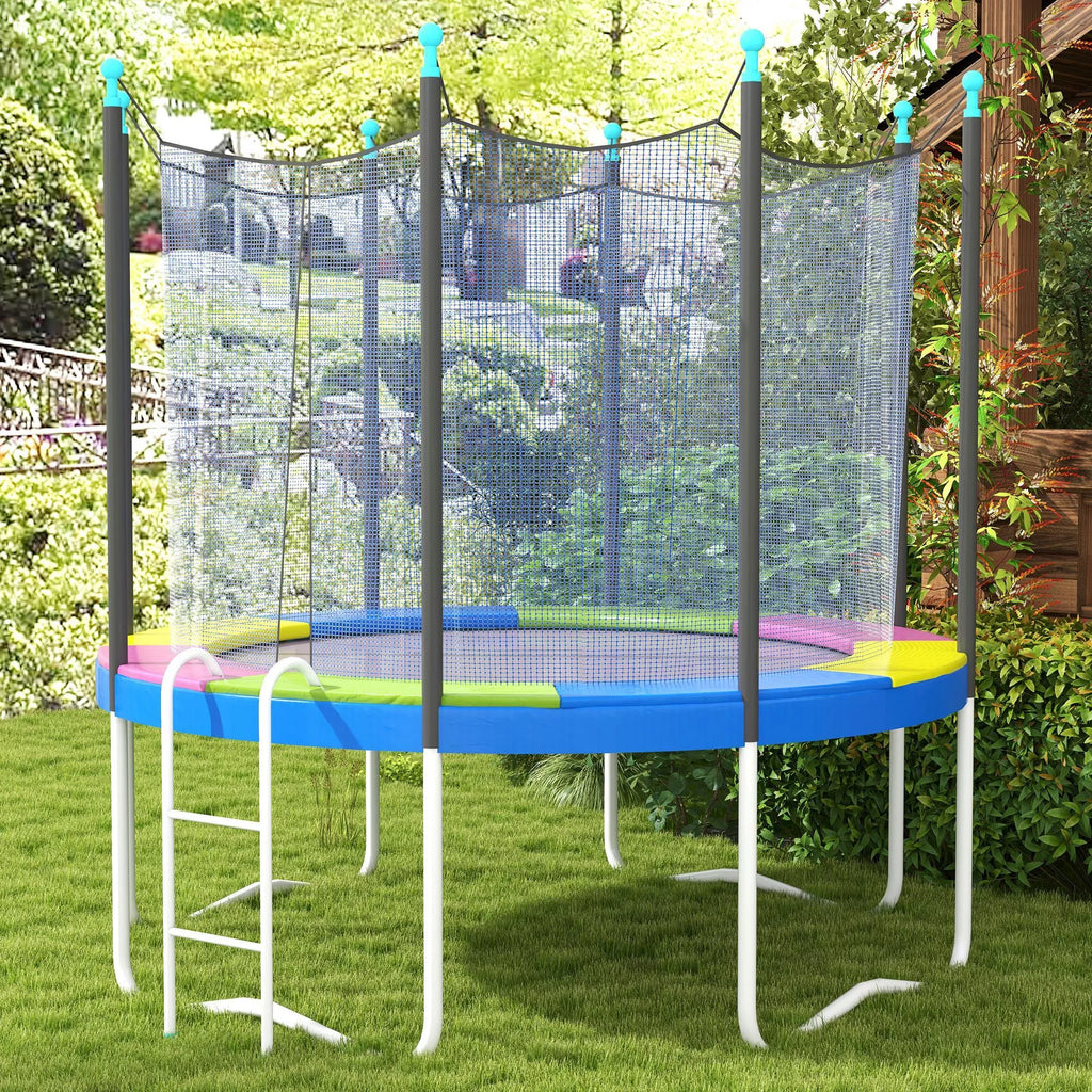 Trampolino kraštų apsauga 305 cm, spalvota