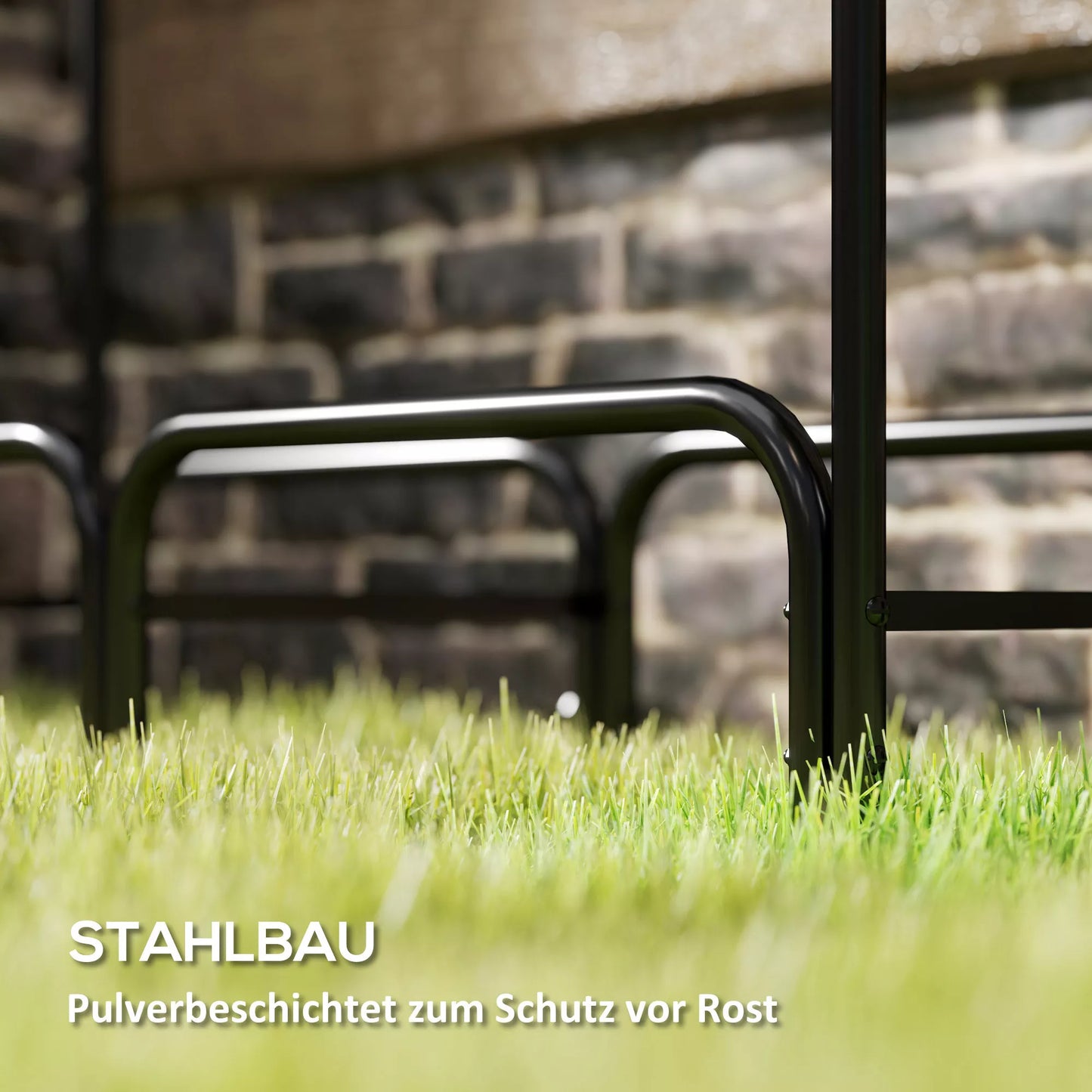 Malkų stovas, 0,33 m³, su nešimo krepšiu ir uždangalu, metalo rėmas, iki 150 kg, 120 x 36 x 99 cm, Juodas