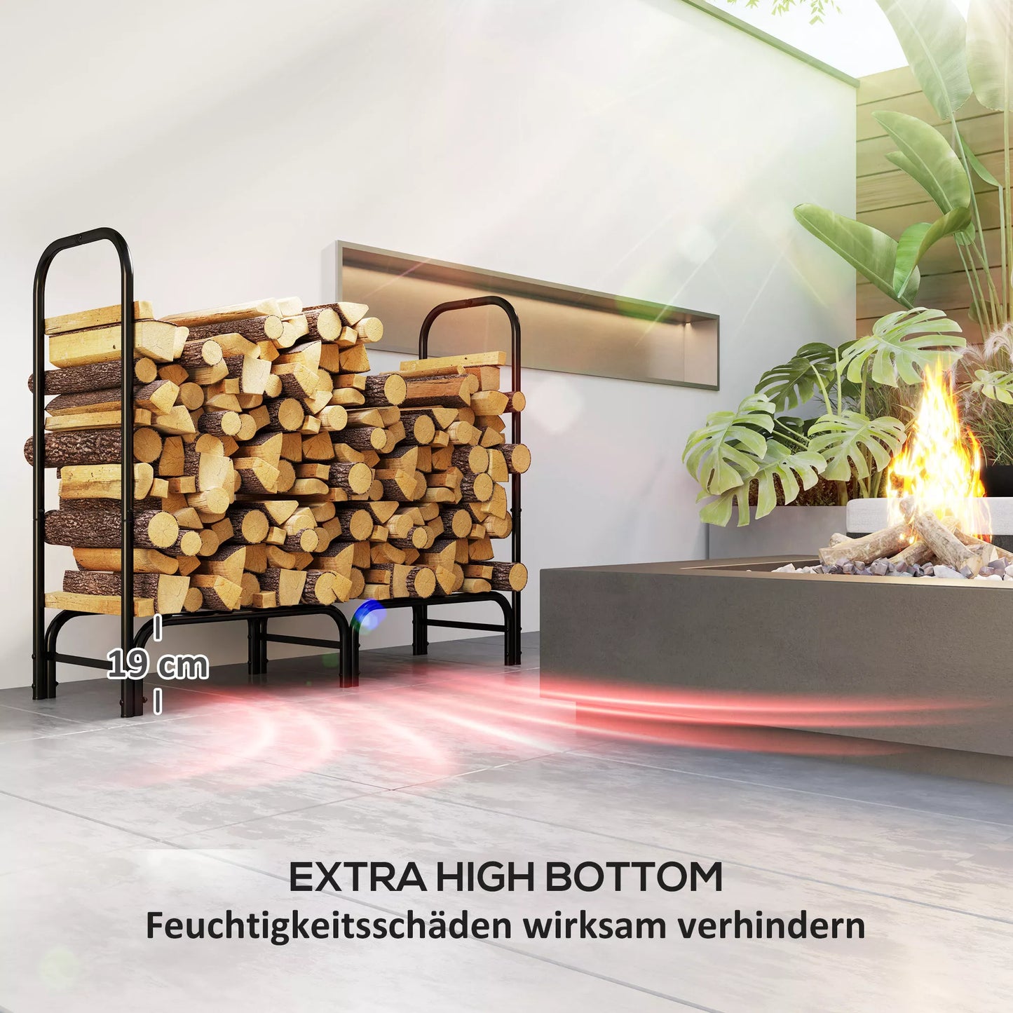 Malkų stovas, 0,33 m³, su nešimo krepšiu ir uždangalu, metalo rėmas, iki 150 kg, 120 x 36 x 99 cm, Juodas