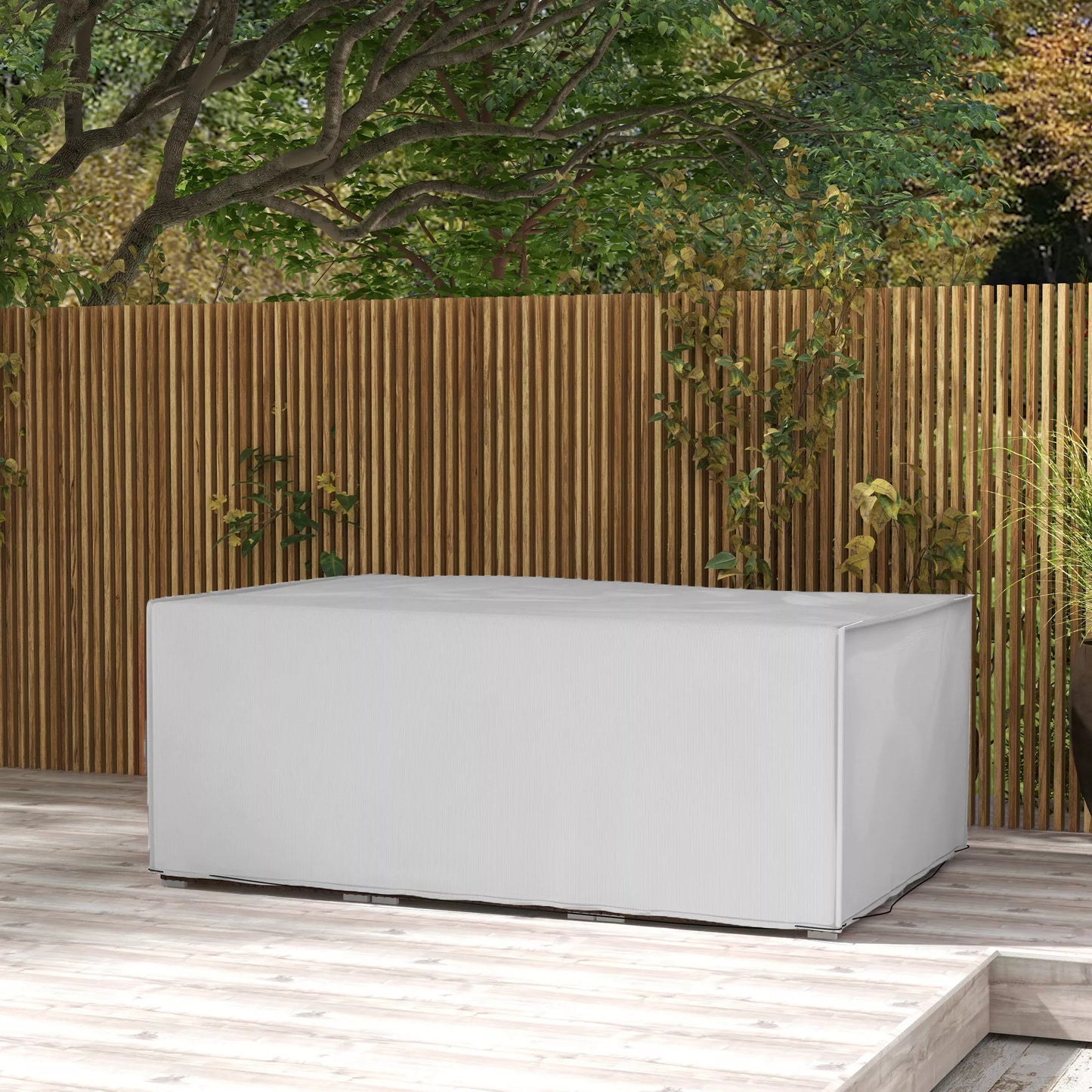 Sodo baldų uždangalas, atsparus vandeniui ir uv spinduliams, 600d oxford audinys, 210x140x80 cm