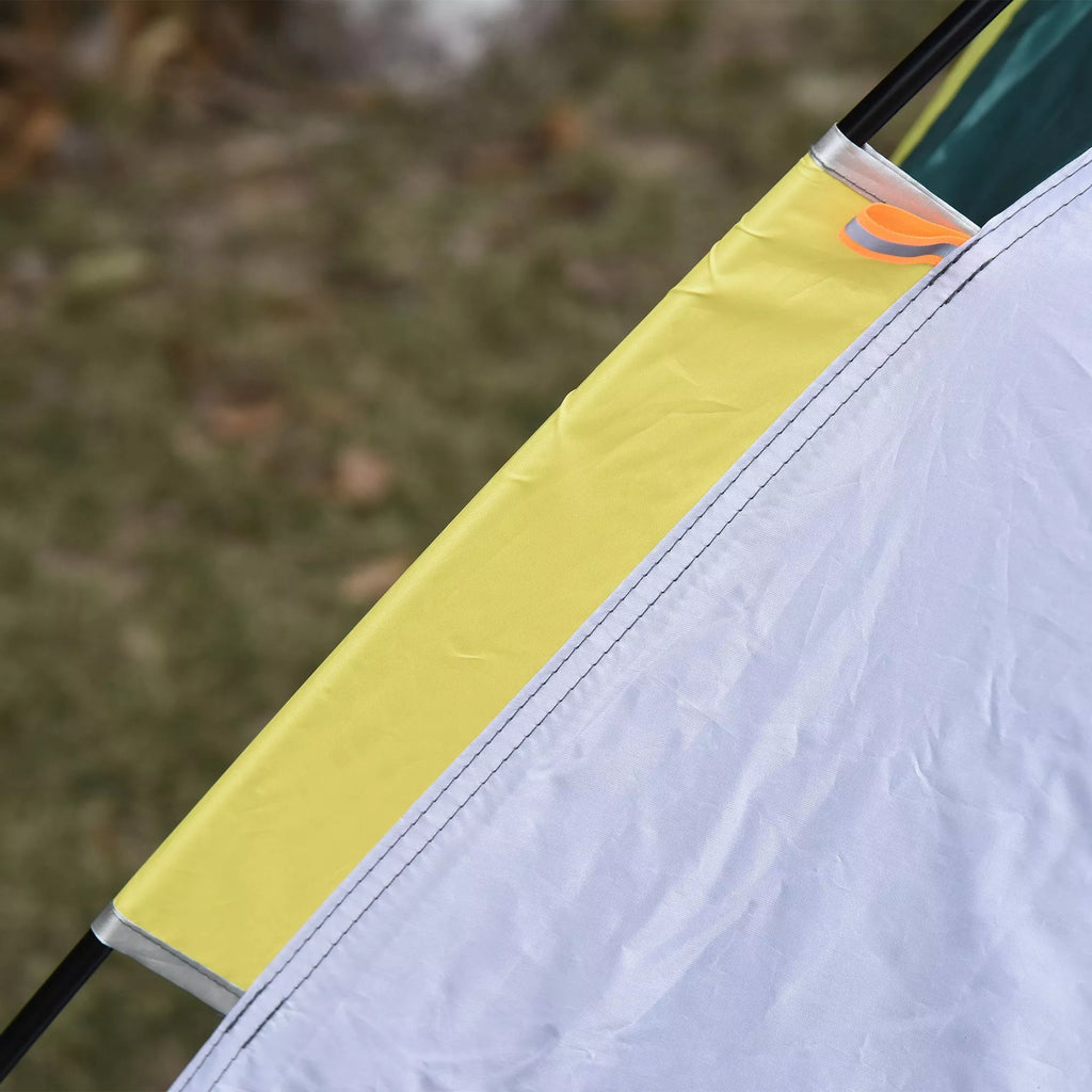 Kempingo palapinė 3 asmenims Pop-up kupolinė palapinė su langu, pakavimo maišeliu, kabliais, grindų danga, šeimos palapinė su 1000 mm vandens stulpu Palapinė kempingui, kelionėms, žygiai, sodui