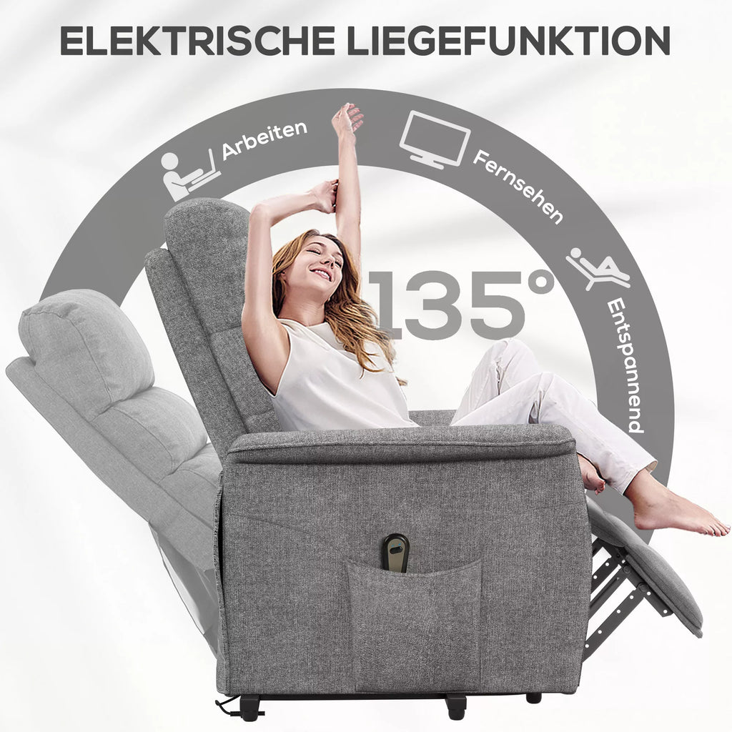 Krėslo informacinė grafika apie elektrinį atlošą