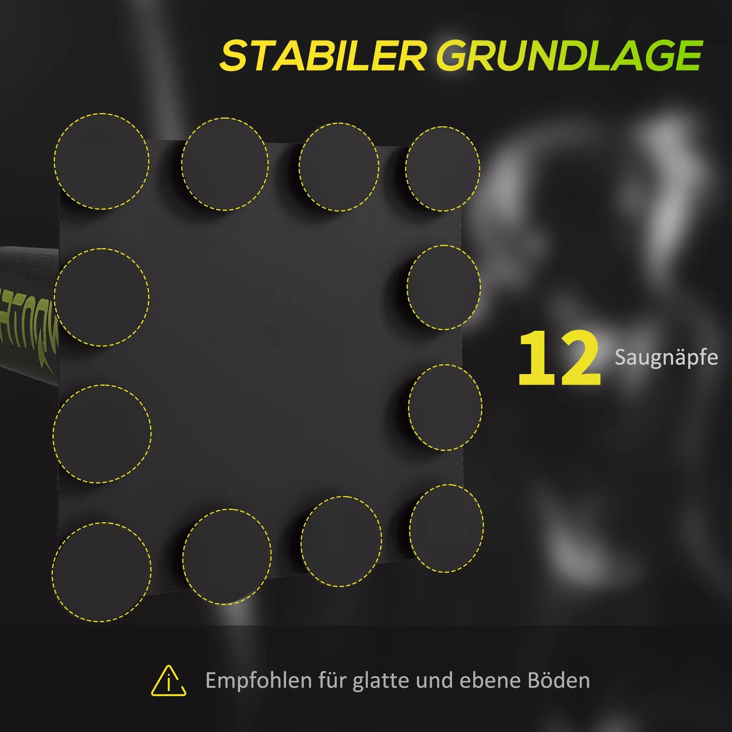 Bokso stendas, du speedball'ai, besisukanti bokso lazda, smūgio pagalvėlės, reguliuojamas aukštis, plienas, 107 x 36 x 140-205 cm, juodas