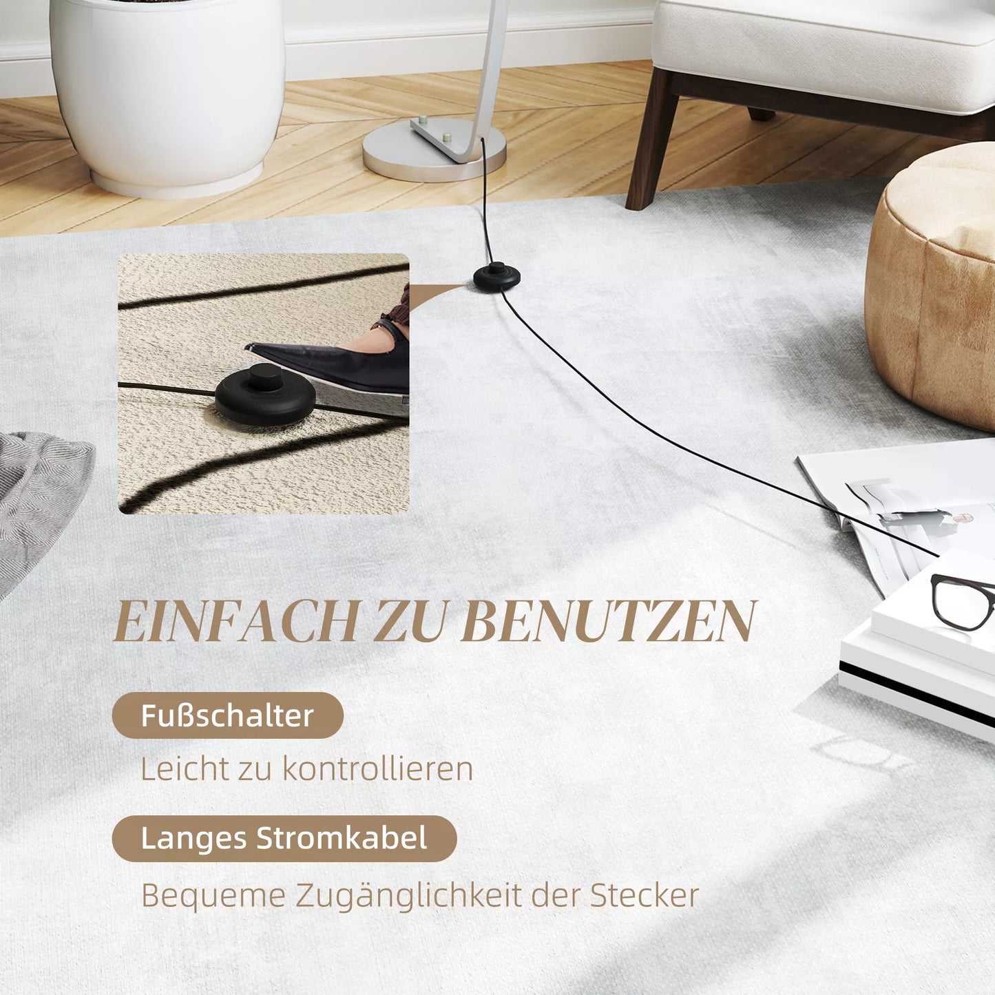 LED koridoriaus šviestuvas su reguliuojamu ryškumu, moderni pastatoma lempa su kojiniu jungikliu miegamajam, svetainei, sidabrinė