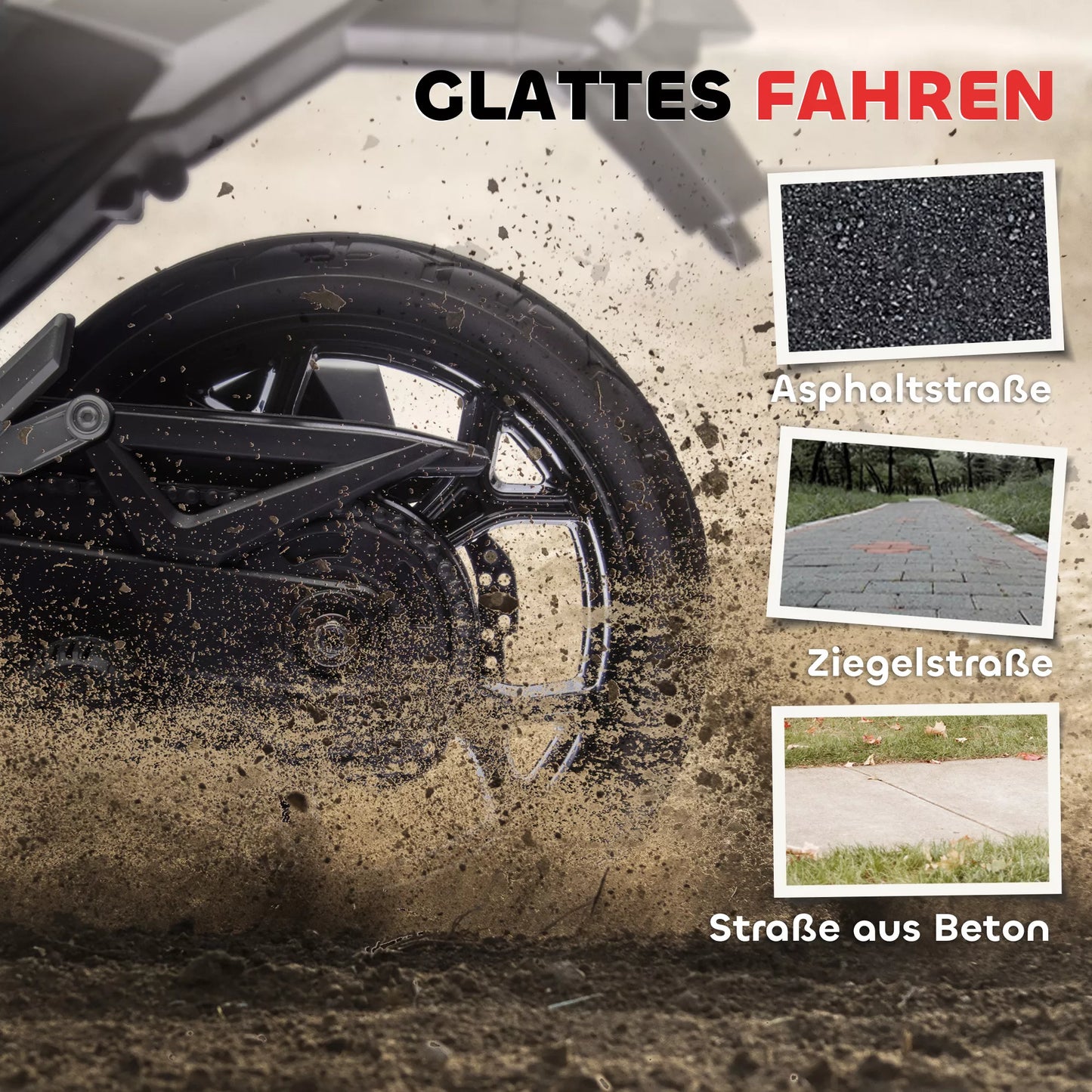 Elektrinis vaikiškas motociklas, Honda, 3 km/h, su muzika ir šviesomis, 3-6 metai, iki 30 kg, geltonas