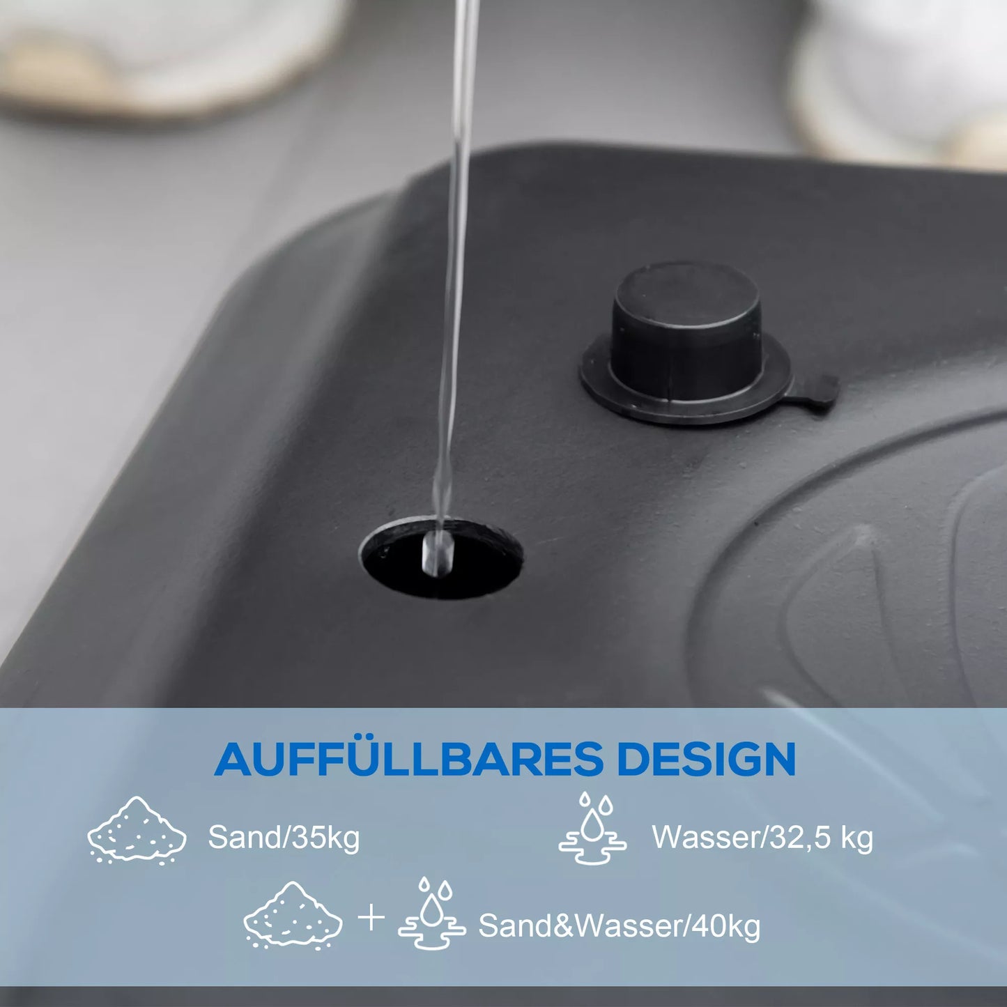 Reguliuojamo aukščio krepšinio stovas, 182-213 cm krepšio aukštis, atsparus oro sąlygoms, su ratukais, metalinis rėmas